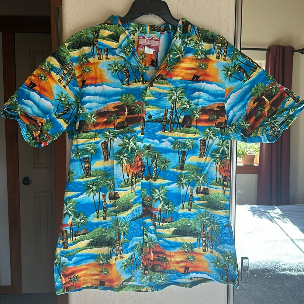 RJC Hawaiian short made in Hawaii USA